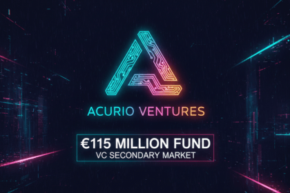 Acurio Ventures logo and fund announcement