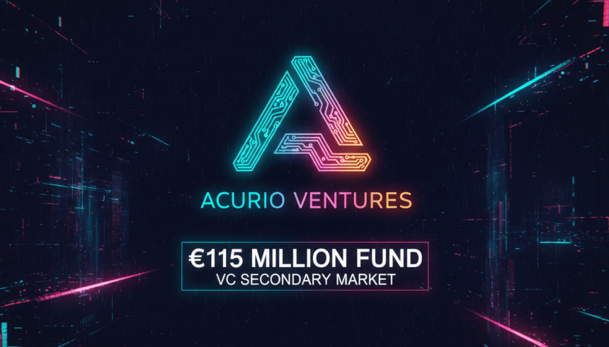 Acurio Ventures logo and fund announcement
