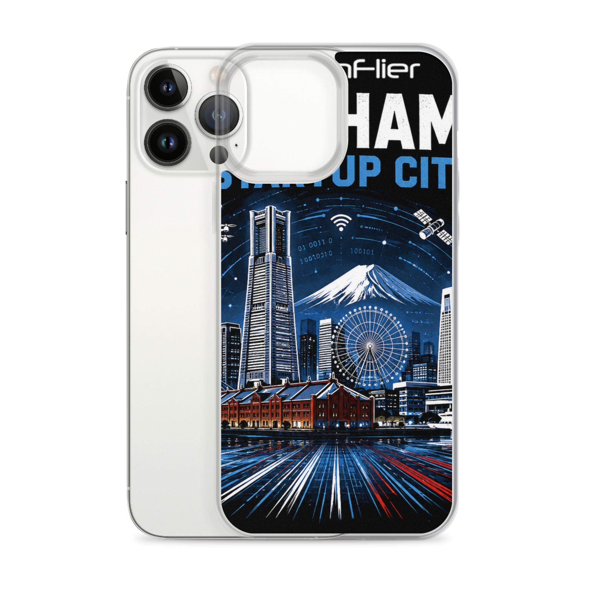 Clear Case for iPhone®: "Yokohama Startup City" - Image 2