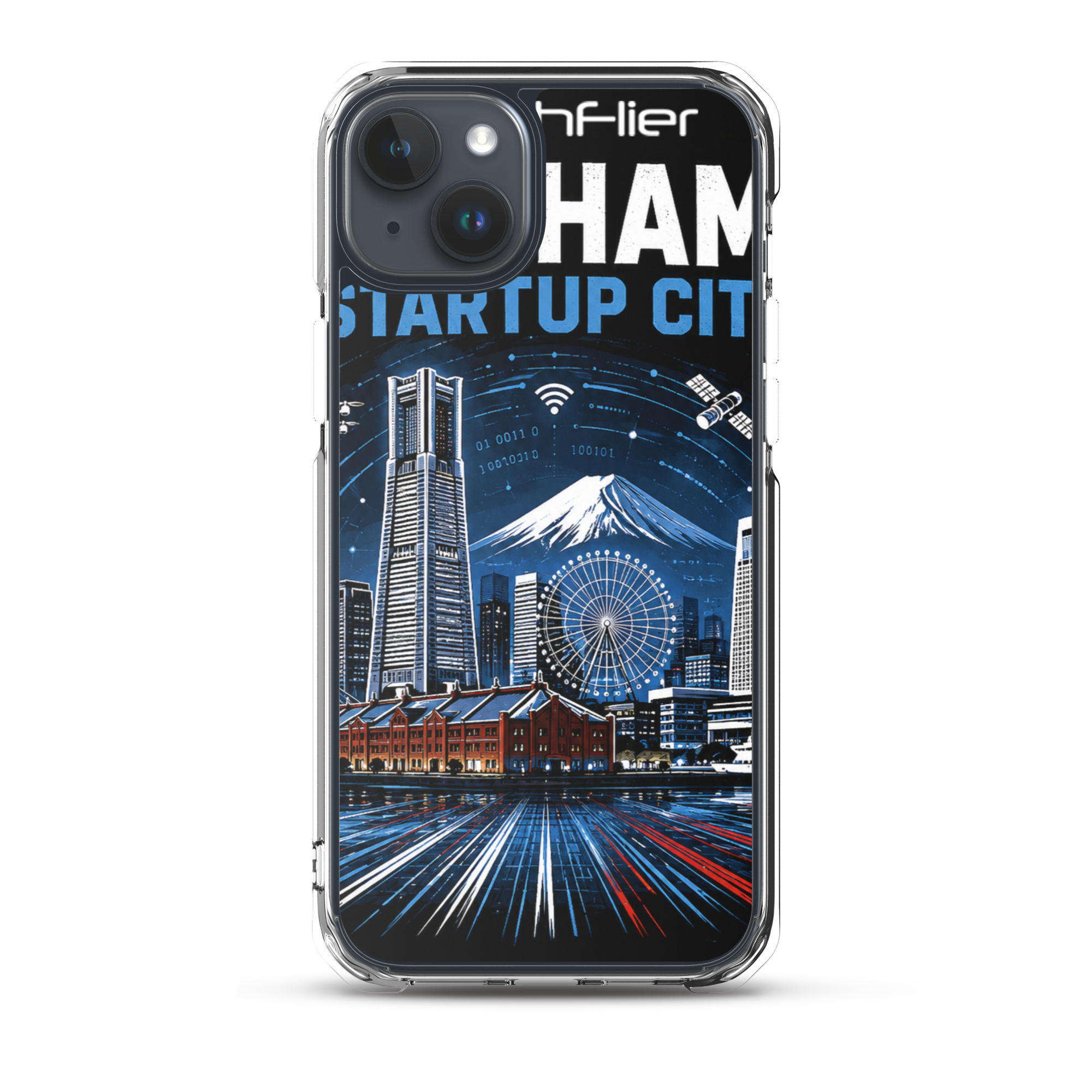 Clear Case for iPhone®: "Yokohama Startup City" - Image 3