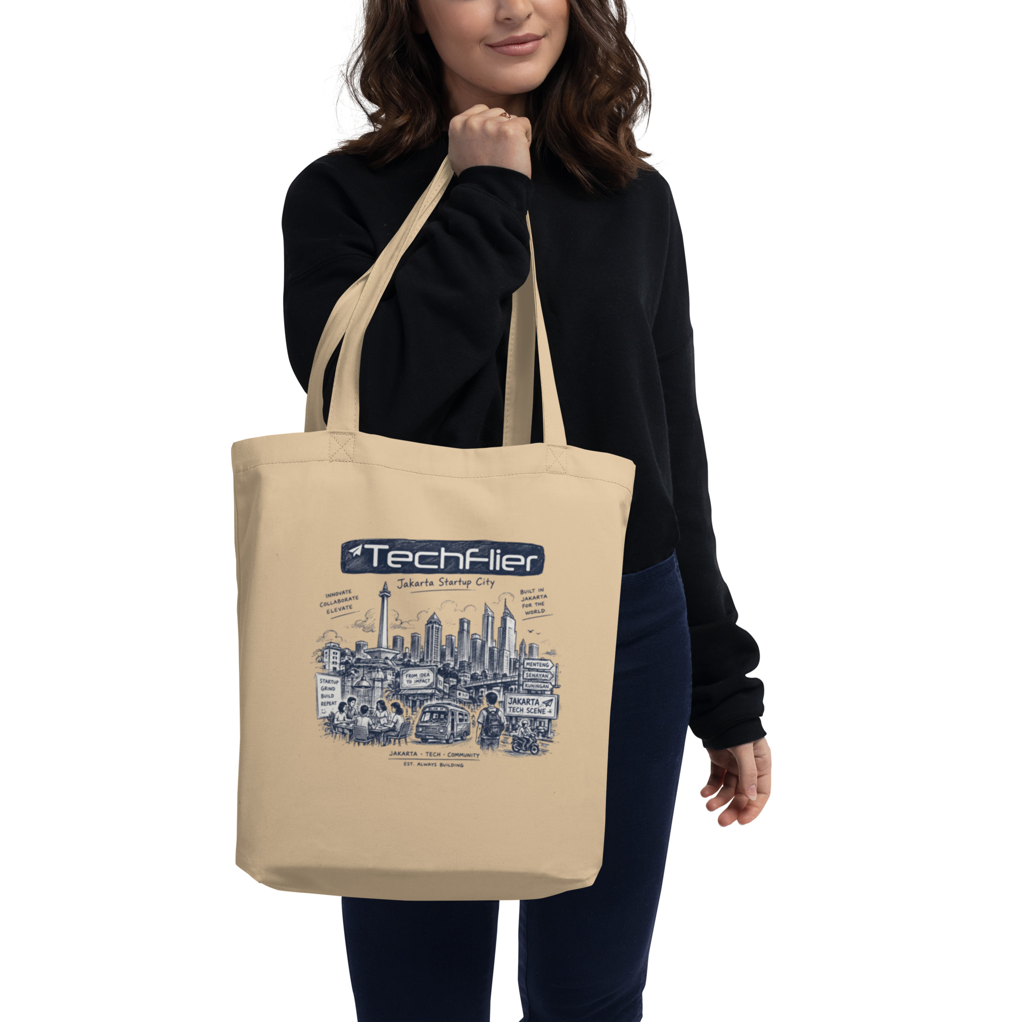 Eco Tote Bag: "Jakarta Startup City" - Image 2
