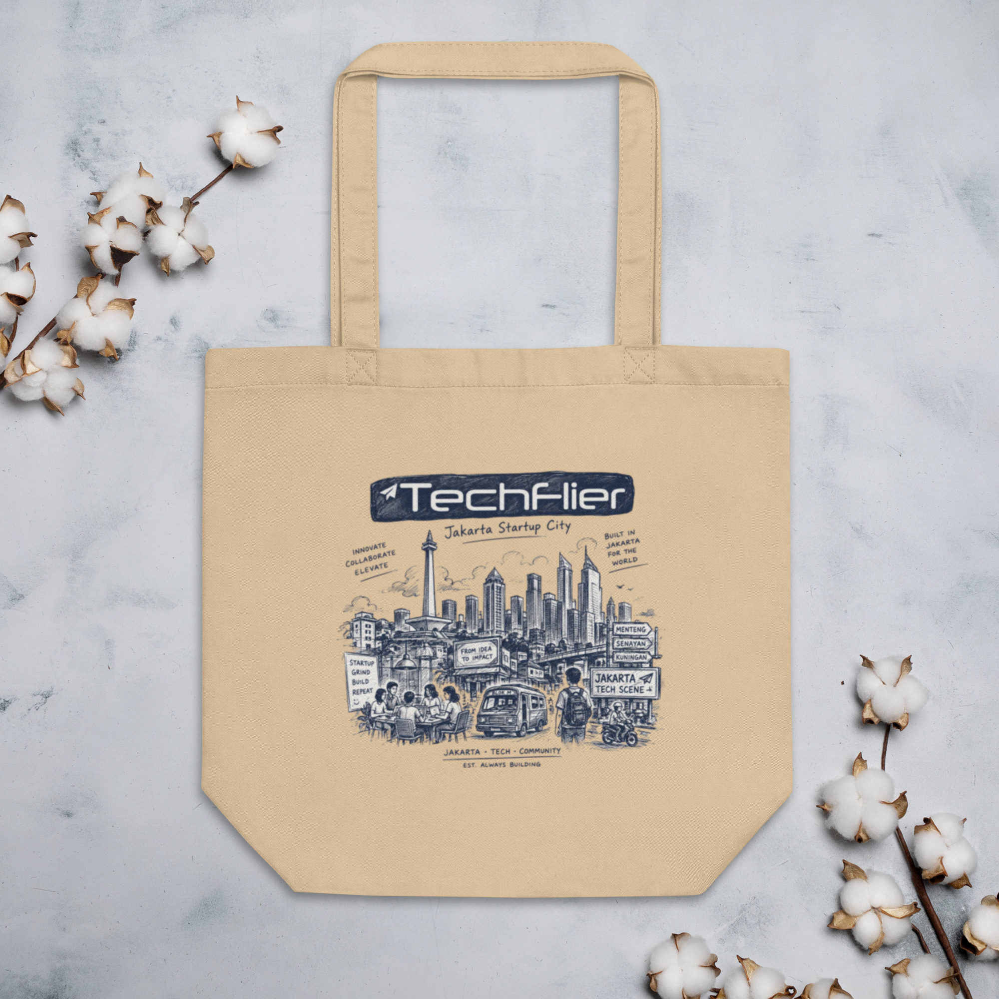 Eco Tote Bag: "Jakarta Startup City" - Image 4