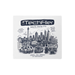 Gaming mouse pad: "Jakarta Startup City"